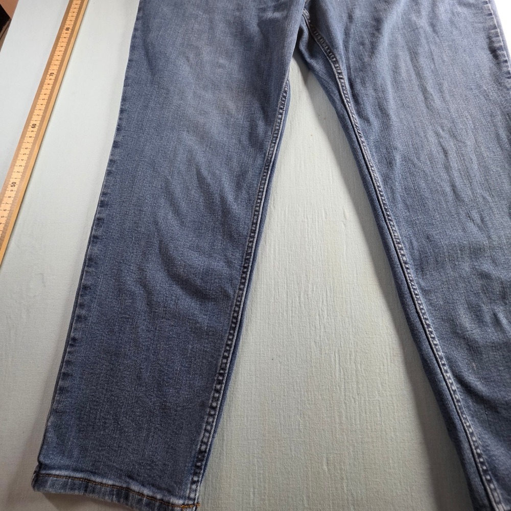 Carhartt Relaxed Fit Jeans Womens 20W Regular Linden Blue Straight Leg 105383W